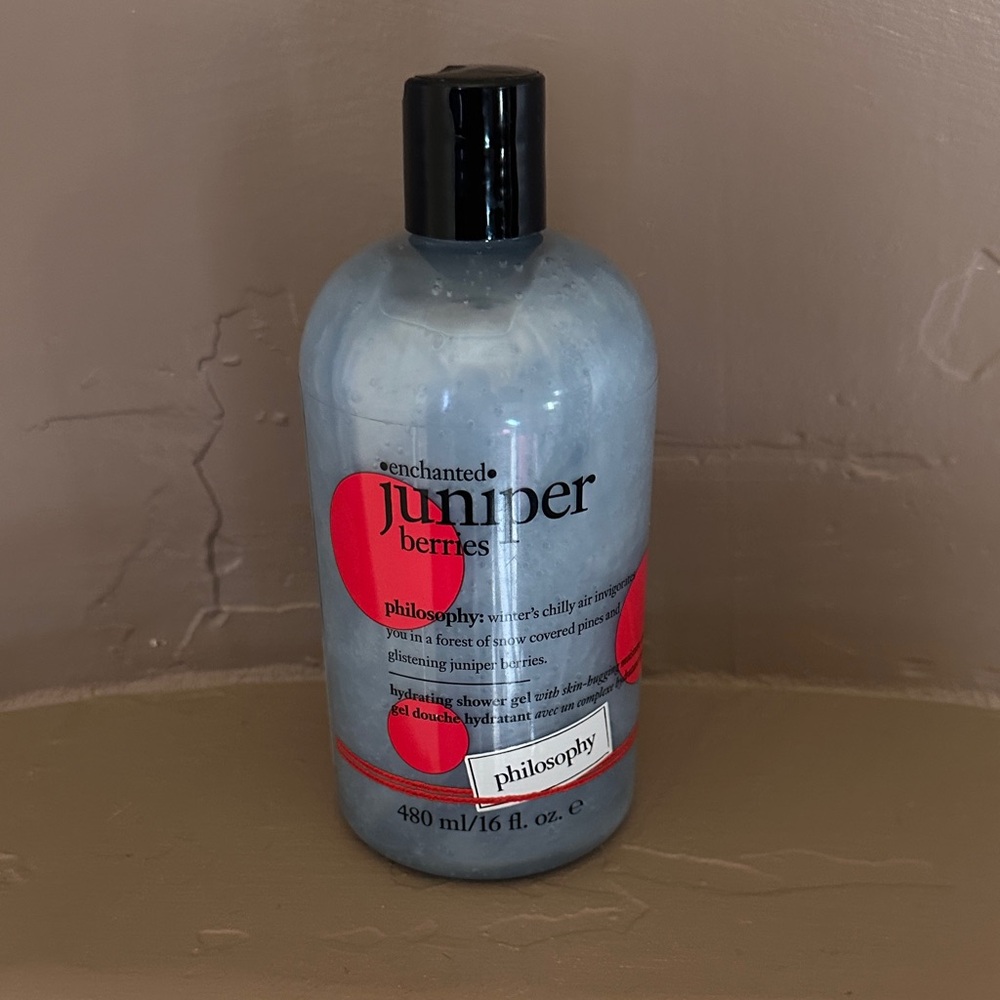 2/$30 Philosophy Enchanted Juniper Berries Body Wash 16 oz. - Picture 3 of 6